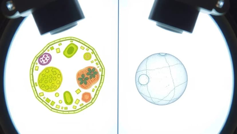 Skillnaden mellan växtcell och djurcell